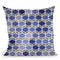 Take The Cake Indigo Throw Pillow By Monika Strigel