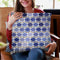 Take The Cake Indigo Throw Pillow By Monika Strigel