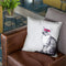 Wintercat Red Bow Throw Pillow By Monika Strigel
