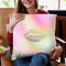 Dreamland Lips Throw Pillow By Monika Strigel