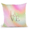 Dreamland Love Gold Throw Pillow By Monika Strigel