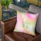 Dreamland Love Gold Throw Pillow By Monika Strigel