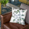 Eucalyptus Watercolor Silver Green Throw Pillow By Monika Strigel