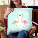 Flamingo Party Throw Pillow By Monika Strigel