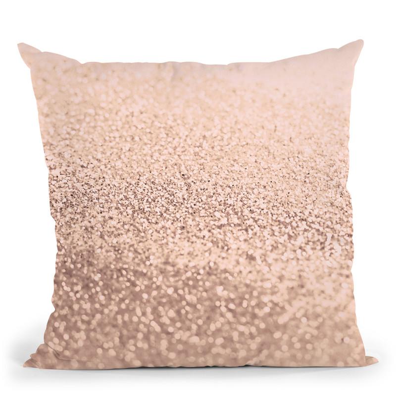 Gatsby Champagner Pink Throw Pillow By Monika Strigel