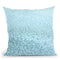 Gatsby Frosty Blue Throw Pillow By Monika Strigel
