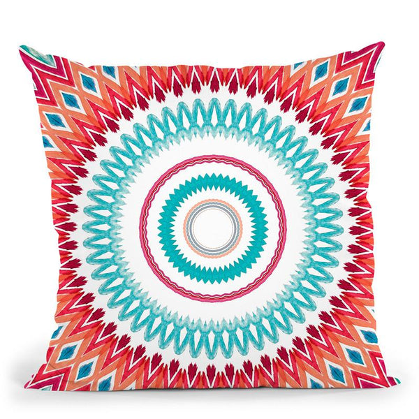 Festival Summer Ii Throw Pillow By Monika Strigel