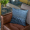 Gatsby Night Blue Throw Pillow By Monika Strigel