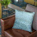 Gatsby Winter Blue Throw Pillow By Monika Strigel