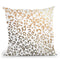Gatsby Gold Leo Throw Pillow By Monika Strigel