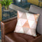 Geo Tikki Rosegold Pastel Throw Pillow By Monika Strigel