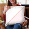 Geo Tikki Traingels Rosegold Pastel Throw Pillow By Monika Strigel