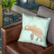 Happy Elephant Sweet Mint Throw Pillow By Monika Strigel