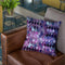 Happy Mermaid Dark Purple Throw Pillow By Monika Strigel