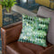 Happy Mermaid Green And Mint Throw Pillow By Monika Strigel