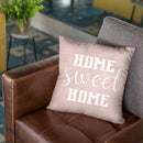 Home Sweet Home Scandi Rose Throw Pillow By Monika Strigel