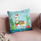 Lovely Llamas Christmas V Throw Pillow By Mary Urban
