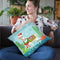 Lovely Llamas Christmas V Throw Pillow By Mary Urban