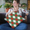Classic Snowmen Step 05C Throw Pillow By Mary Urban