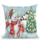 Classic Snowmen I Throw Pillow By Mary Urban