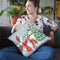 Classic Snowmen I Throw Pillow By Mary Urban