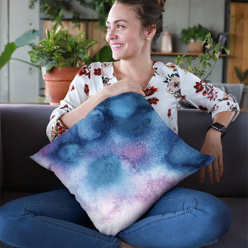 Nebula Ii Crop Throw Pillow By Mary Urban
