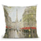 Impression Of Paris Throw Pillow By Carrie Schmitt