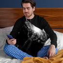 Mr Galaxy Throw Pillow By Nicebleed