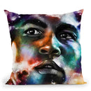 Muhammad Ali Throw Pillow By Nicebleed