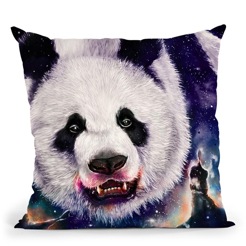 Nebula Eater Throw Pillow By Nicebleed
