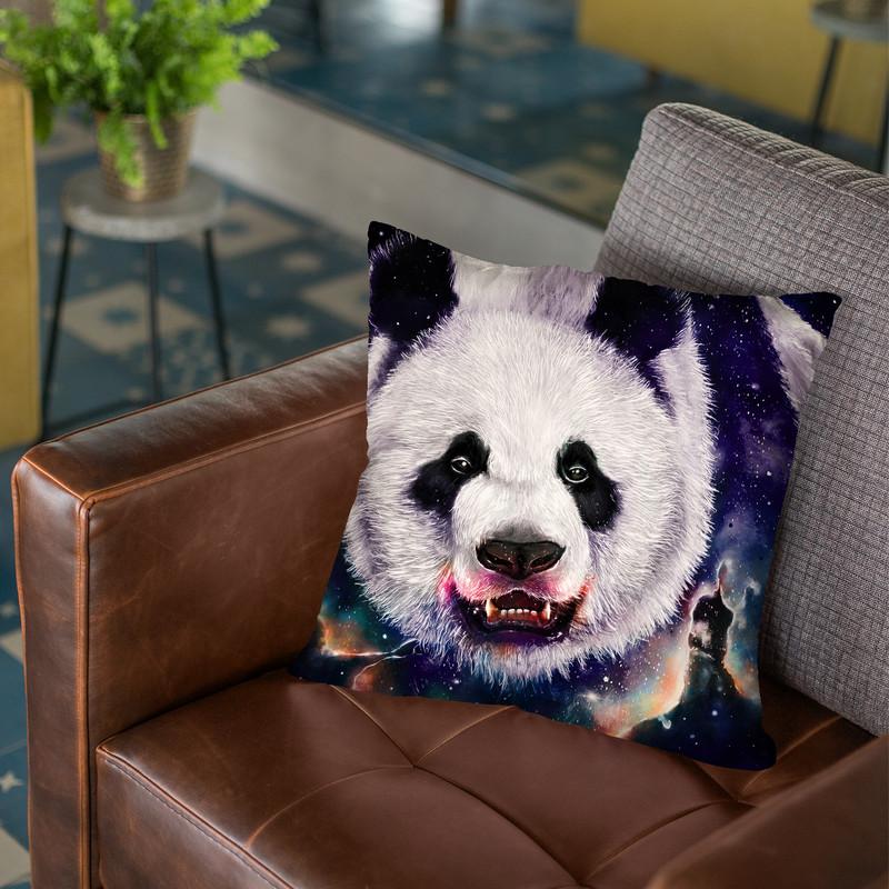 Nebula Eater Throw Pillow By Nicebleed