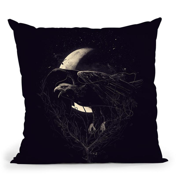 Night Flight Throw Pillow By Nicebleed