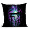 Night With Aurora Throw Pillow By Nicebleed