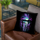 Night With Aurora Throw Pillow By Nicebleed