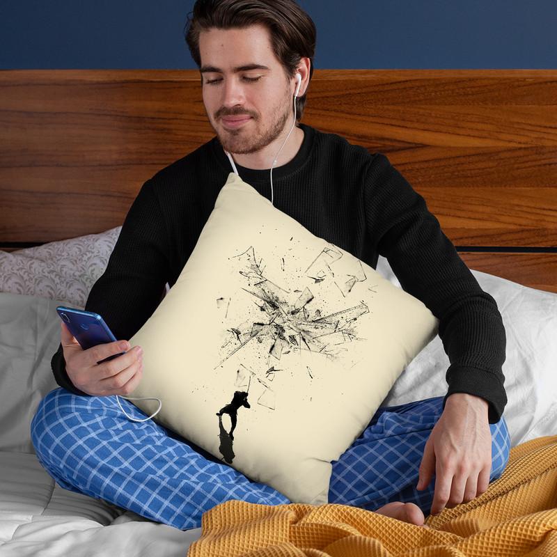 Ninja Moves Throw Pillow By Nicebleed