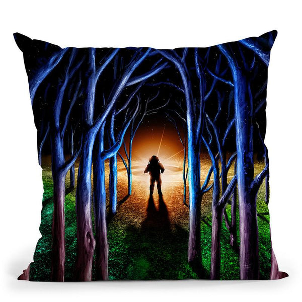 Oasis Throw Pillow By Nicebleed