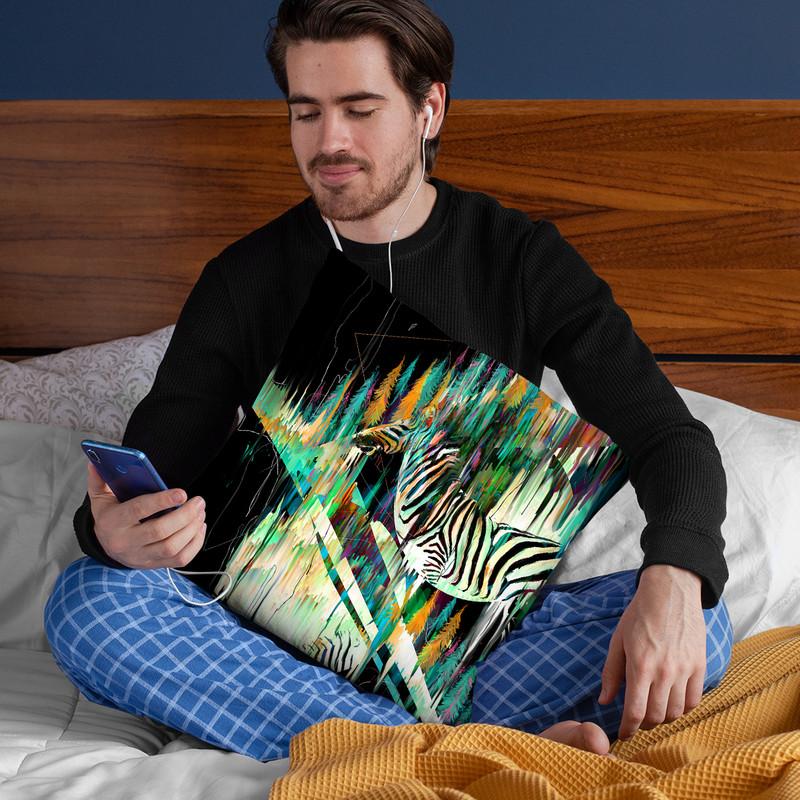 Painted Horse Throw Pillow By Nicebleed