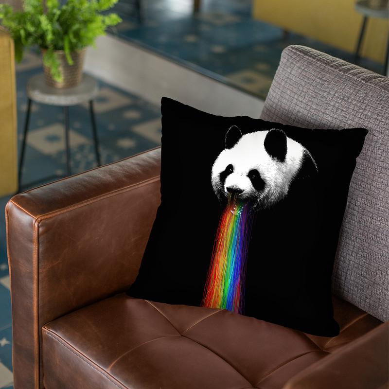 Pandalicious Throw Pillow By Nicebleed