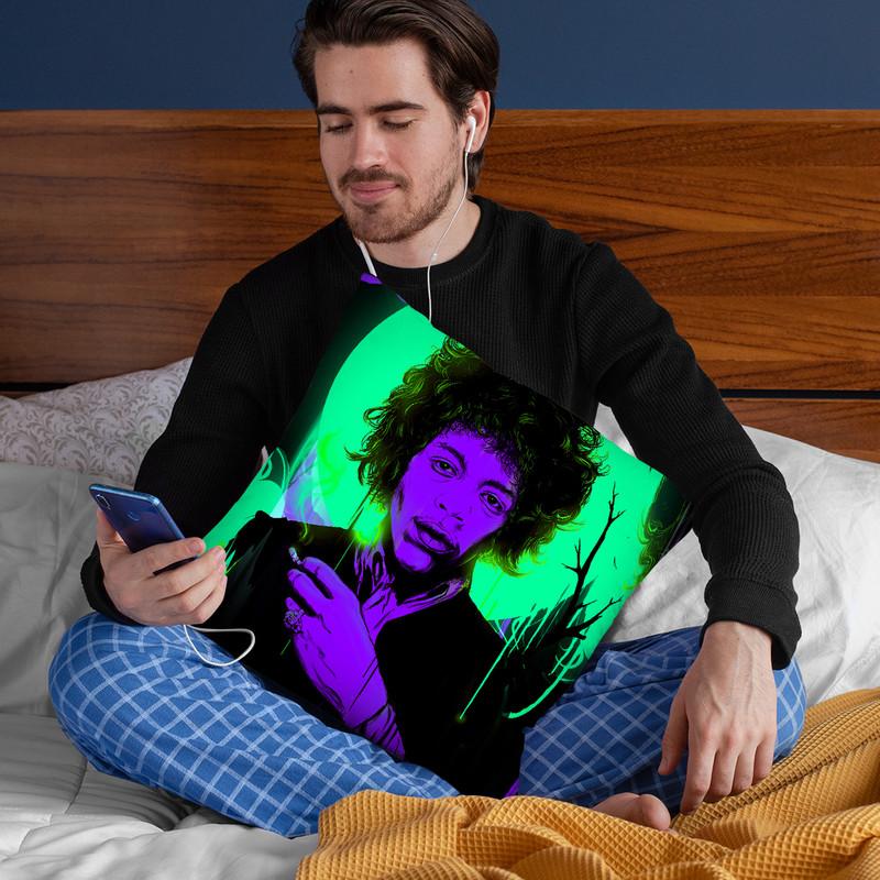 Purple Haze Throw Pillow By Nicebleed