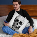 Sacred Skull Throw Pillow By Nicebleed