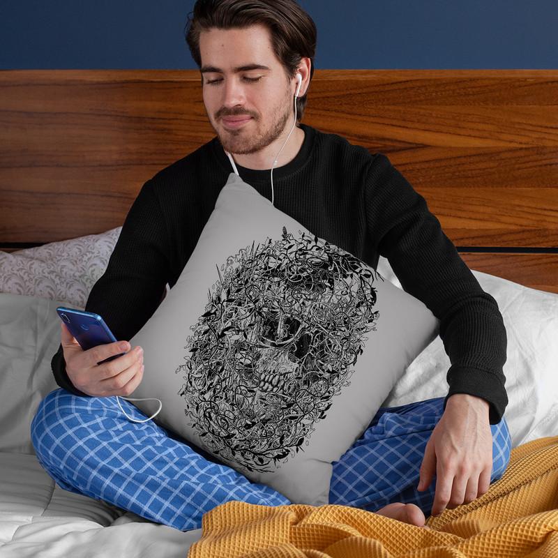 Salvation Throw Pillow By Nicebleed