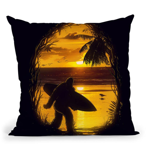 Secret Spot Throw Pillow By Nicebleed