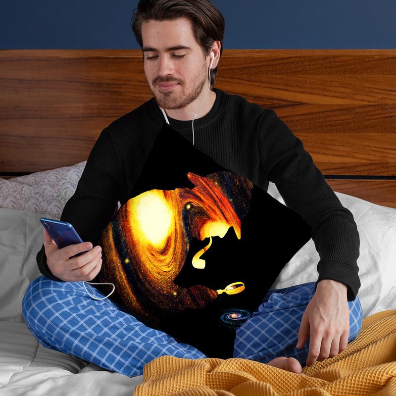 Sherlock Holmes Throw Pillow By Nicebleed