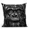 Silverback Throw Pillow By Nicebleed