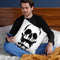 Skull Throw Pillow By Nicebleed