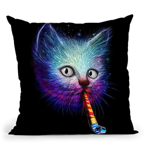 Slurp Party Throw Pillow By Nicebleed