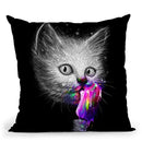 Slurp! Throw Pillow By Nicebleed