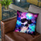 Space Skull Throw Pillow By Nicebleed
