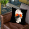 Summer Skull Throw Pillow By Nicebleed