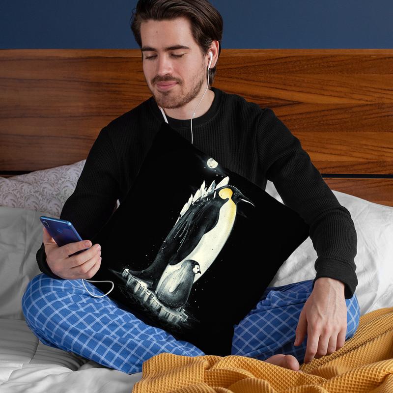 The Emperors Throw Pillow By Nicebleed